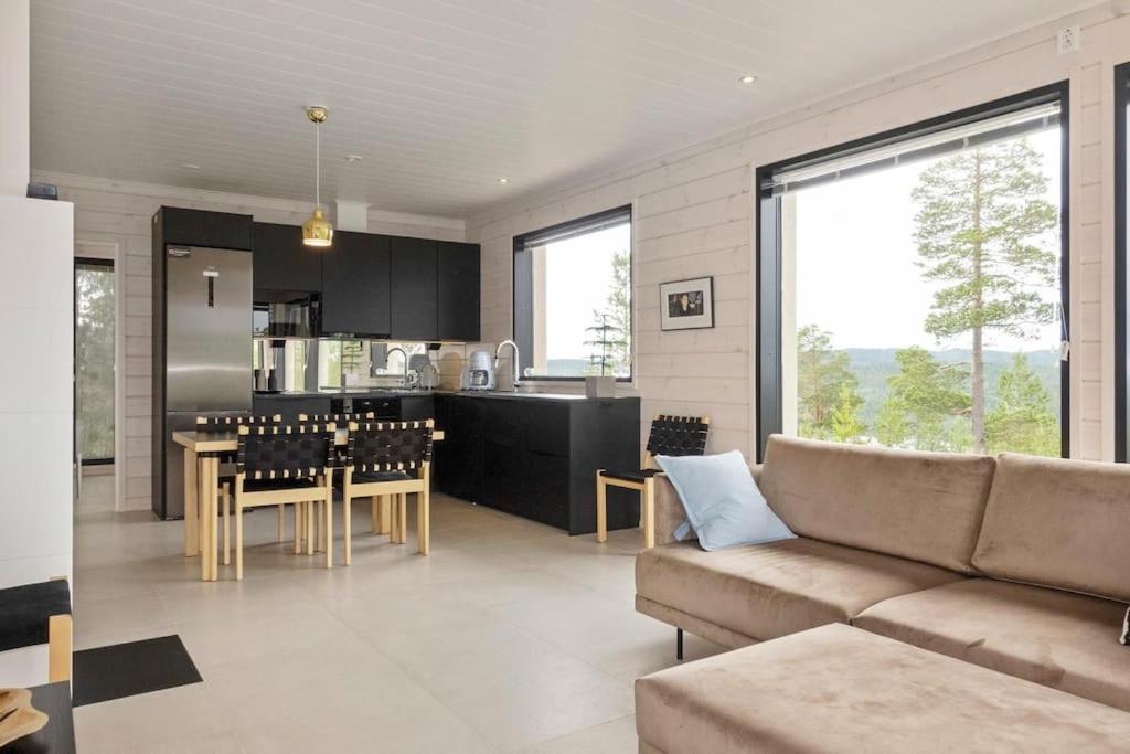 Villa Horihane - Modern Villa With Panoramic View Ивало Екстериор снимка