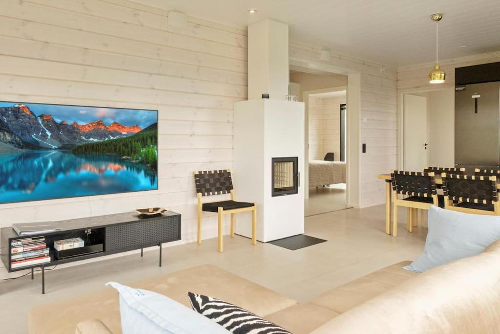 Villa Horihane - Modern Villa With Panoramic View Ивало Екстериор снимка