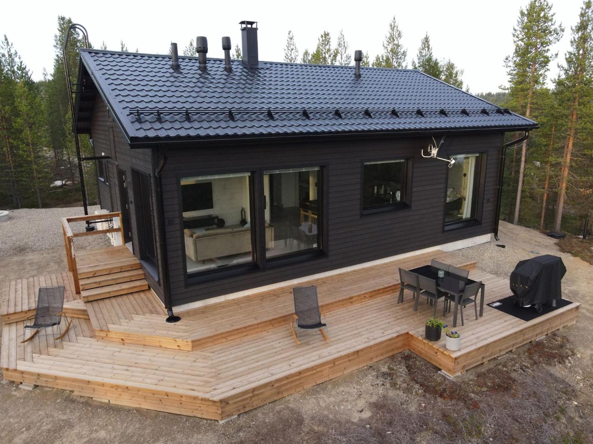 Villa Horihane - Modern Villa With Panoramic View Ивало Екстериор снимка